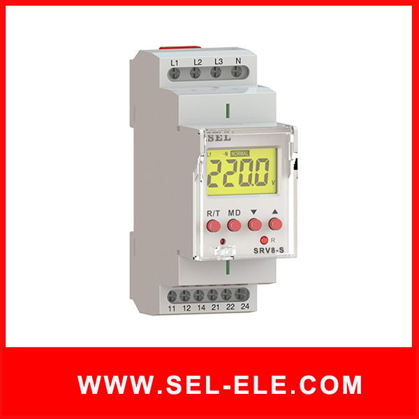 3 Phase Display Voltage Relay SRV8-SN SP