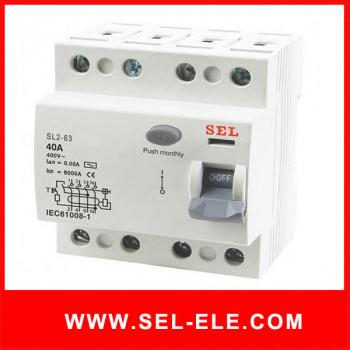 SL2-63A RCD circuit breaker (Residual Current Breaker)